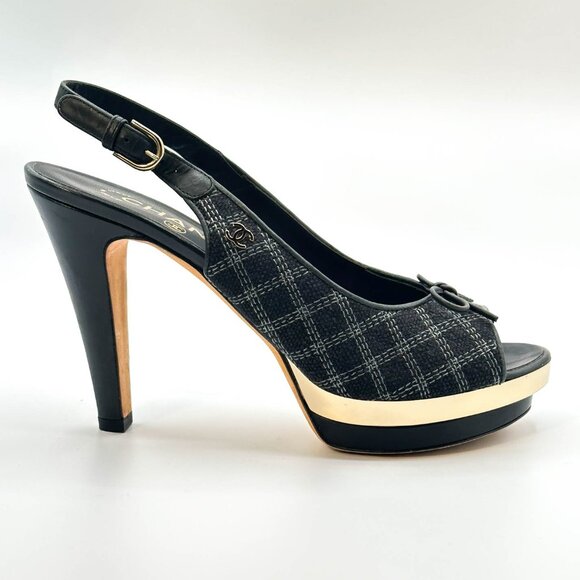 Chanel Sandals- Size 37.5 - Picture 3 of 11